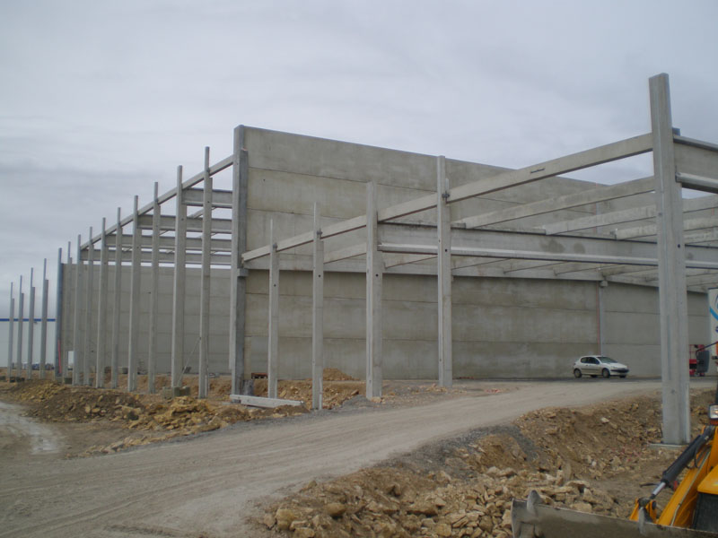 Extension entrepÃ´t LECLERC RUFFEC